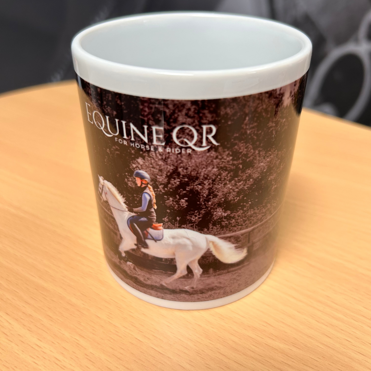 Personalised Horse & Rider Mug