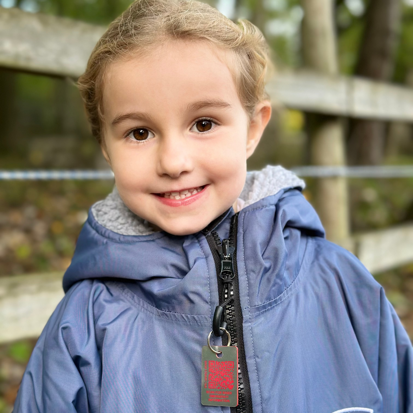 Small Rider Emergency Tag