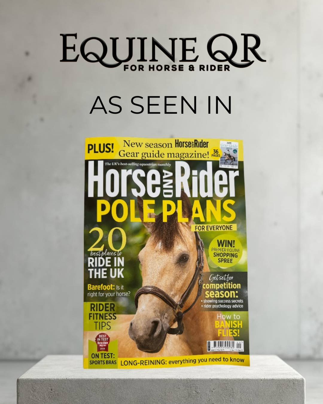 Equine QR® Featured in Horse & Rider Magazine's "This Month We Love"