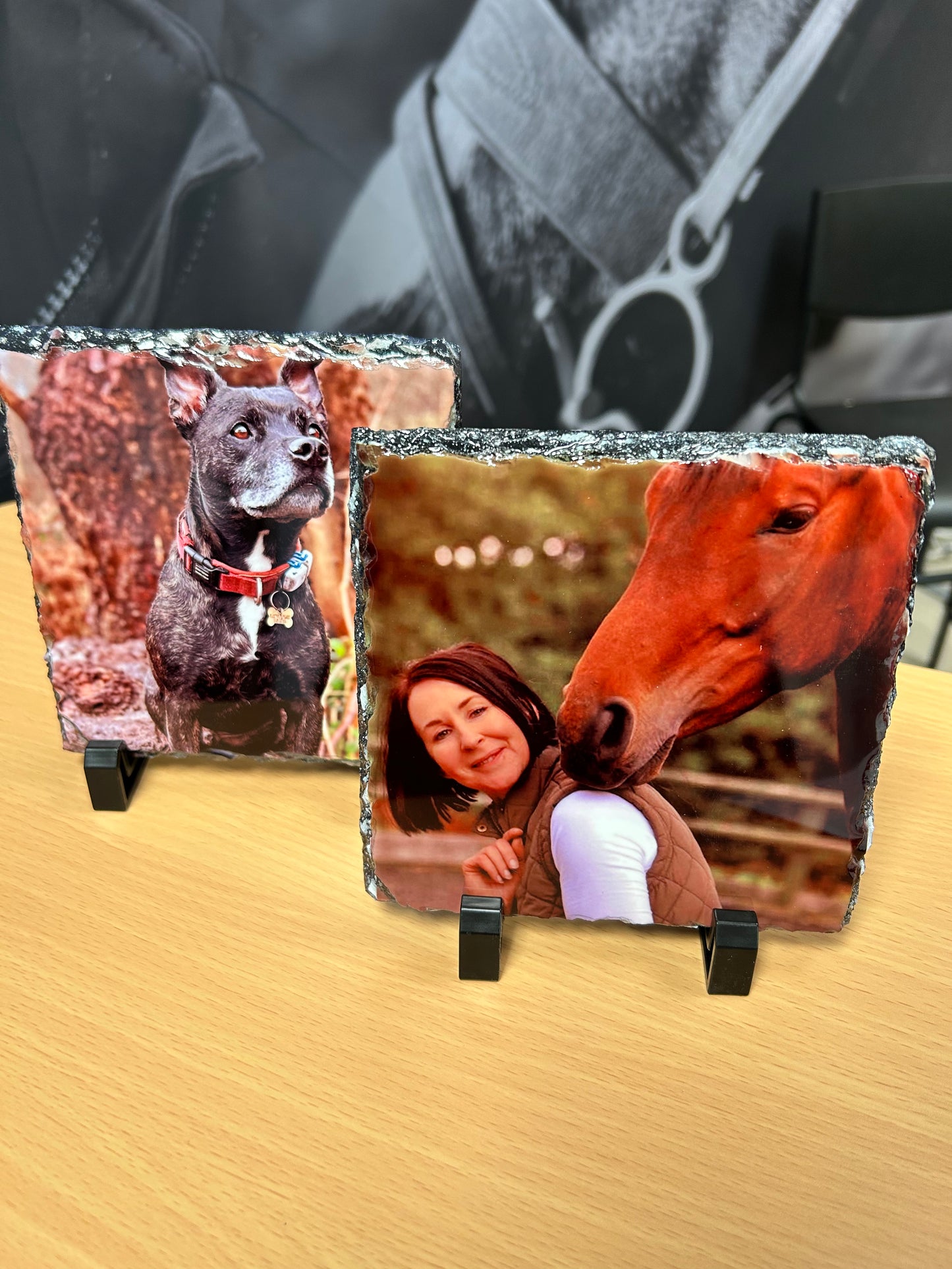 Personalised Photo Rock Slate