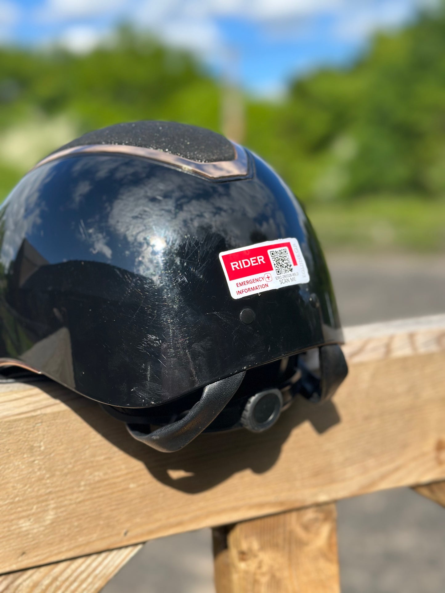 Rider Emergency Stickers (Pack of 4)