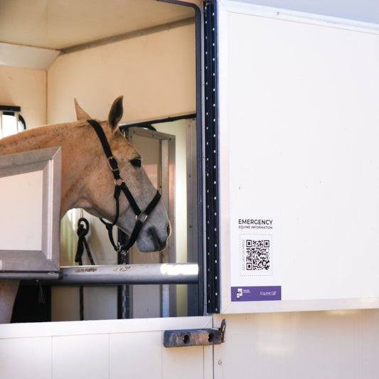 Horsebox Emergency Sign